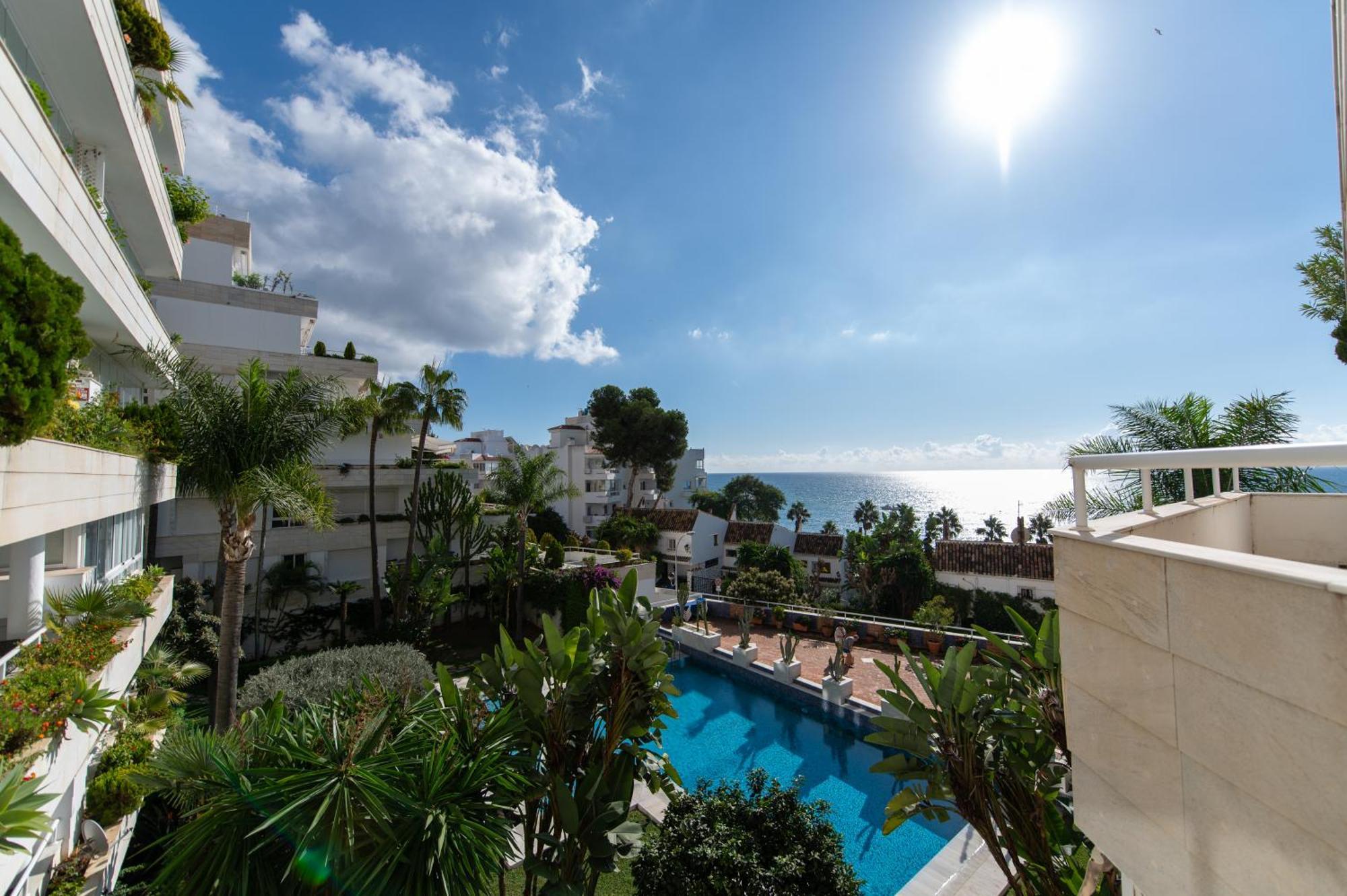 100% Vista Al Mar Y Piscina Marbella Διαμέρισμα Εξωτερικό φωτογραφία